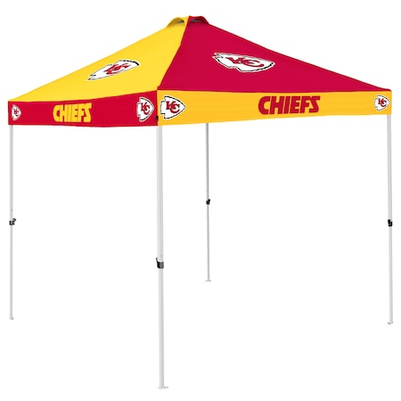LOGO BRANDS Kansas City Chiefs Checkerboard Canopy 616-42C